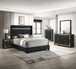 Gennro - King 5 Piece Bedroom Set - Black