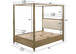 Sienna - King 4 Piece Bedroom Set - Ash