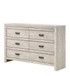 Valor - Queen 5 Piece Bedroom Set - Antique White