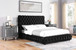 Flory - Queen Bed - Black