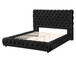 Flory - Queen Bed - Black