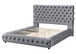 Flory - Queen Bed - Gray