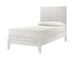 Denker - Twin Bed - White
