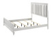 Cressida - King Bed With Slats - White