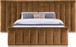 Amara - Velvet Upholstered Bed