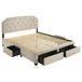 Marianna - 4-Drawer Upholstered Storage Bed