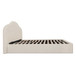 Maggie - Queen Storage Bed - Cream