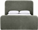 Fira - Chenille Fabric Upholstered Bed