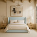 Kendall - Linen Textured Fabric Upholstered Bed