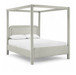 Salina - Linen Textured Fabric Upholstered Bed