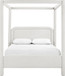 Salina - Linen Textured Fabric Upholstered Bed