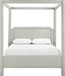 Salina - Linen Textured Fabric Upholstered Bed