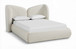 Elowen - Chenille Fabric Upholstered Bed