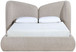 Elowen - Chenille Fabric Upholstered Bed
