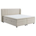 Adonia - Queen Bed With Storage - Beige