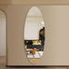 Modern Oval Full Length Wall Mirror