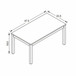 Modern Table Compact Design