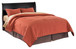 Huey Vineyard - Queen Sleigh Headboard - Black