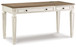 Realyn - Home Office Lift Top Desk - White / Brown