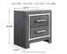 Lodanna - Two Drawer Night Stand - Gray