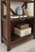 Baldridge - Large Bookcase - Rustic Brown