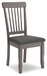 Shullden - Dining Room Side Chair (Set of 2) - Gray