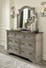 Lodenbay - Dresser, Mirror - Antique Gray