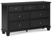Lanolee - Dresser - Black