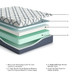 12 Inch Chime Elite 2.0 - California King Mattress - White / Blue