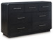 Rowanbeck - Dresser - Black