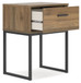 Deanlow - One Drawer Night Stand - Honey