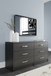 Finch - Six Drawer Dresser - 29'' Height - Black