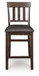 Haddigan - Upholstered Barstool (Set of 2) - Dark Brown