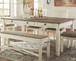 Bolanburg - Rectangular Dining Room Table - Beige