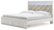 Altyra - King Upholstered Storage Bed - White