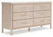 Cadmori - Six Drawer Dresser
