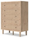 Cielden - Five Drawer Wide Chest - Two-Tone