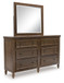 Sturlayne - Dresser And Mirror - Brown