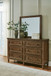 Sturlayne - Dresser And Mirror - Brown