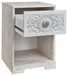 Paxberry - One Drawer Night Stand - Whitewash
