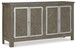 Krystanza - Dining Room Server - Weathered Gray