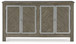 Krystanza - Dining Room Server - Weathered Gray