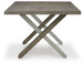 Krystanza - Rectangular Dining Room Table - Weathered Gray