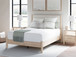 Cadmori - Upholstered Panel Bed