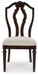 Lavinton - Dining Upholstered Side Chair (Set of 2) - Tan / Brown