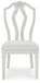 Montelaine - Dining Upholstered Side Chair (Set of 2) - Antique White