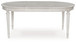 Montelaine - Oval Dining Room Extension Table - Antique White