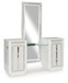 Chalanna - Vanity With Mirror - White