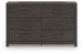 Prendonea - Six Drawer Dresser - Charcoal
