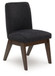 Dilenno - Dining Upholstered Side Chair (Set of 2) - Dark Brown